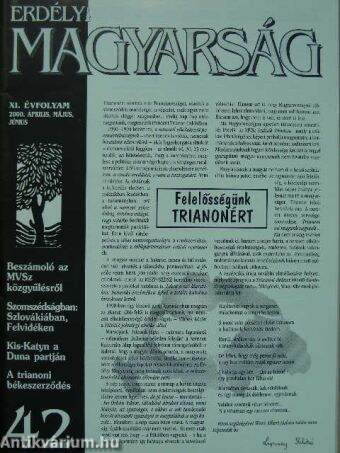 Erdélyi Magyarság 2000. április-május-június