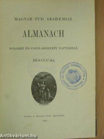 Magyar Tud. Akadémiai Almanach