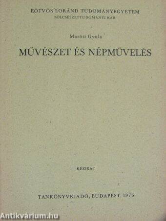 Művészet és népművelés