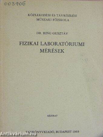 Fizikai laboratóriumi mérések