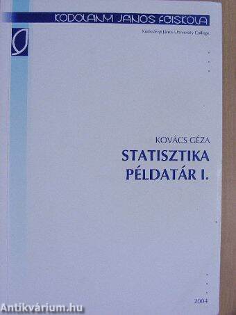 Statisztika példatár I.