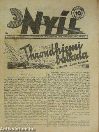 Nyíl 1933. november 16. -Throndhjemi ballada