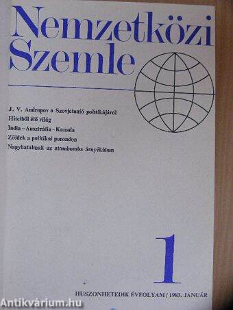 Nemzetközi Szemle 1983. január-december I-II.