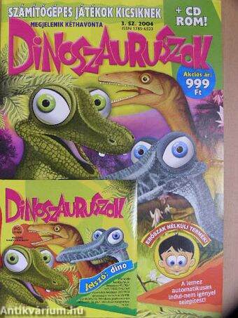 Dinoszauruszok 2004/3. - CD-vel