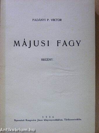 Májusi fagy