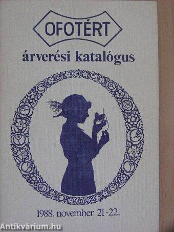 Ofotért árverési katalógus 1988. november 21-22.