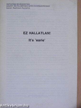 Ez hallatlan!