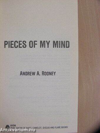 Pieces of my mind