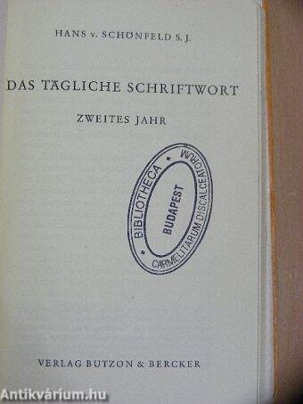 Das tägliche Schriftwort