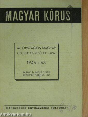 Magyar Kórus 1946. február