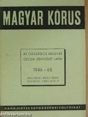 Magyar Kórus 1946. október