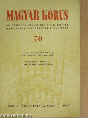 Magyar Kórus 1947. december