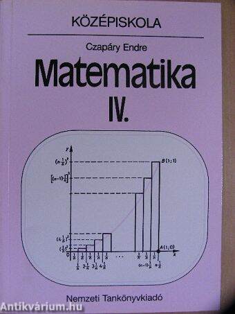 Matematika IV.