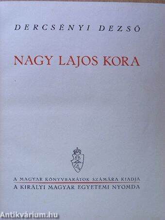 Nagy Lajos kora