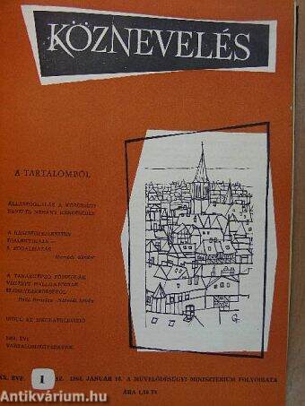 Köznevelés 1964. január-június (fél évfolyam)