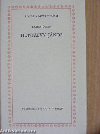 Hunfalvy János