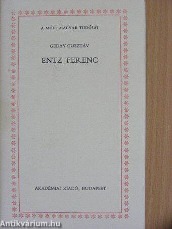 Entz Ferenc