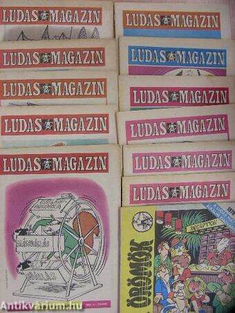 Ludas Magazin 1978/1-11. + Különszám (nem teljes évfolyam)