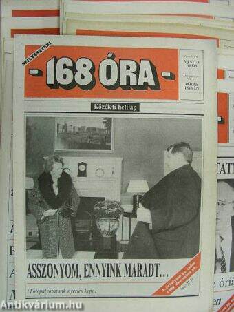 168 óra 1989. (nem teljes évfolyam)/Próbaszám