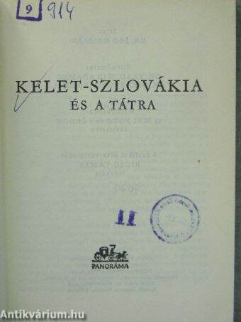 Kelet-Szlovákia és a Tátra