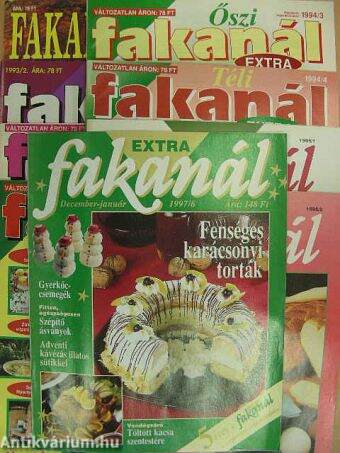 Fakanál Extra 1993-1997. (vegyes számok)