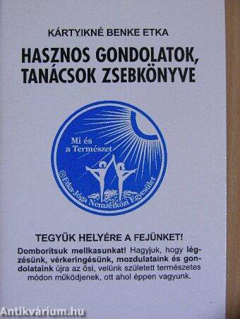 Hasznos gondolatok, tanácsok zsebkönyve