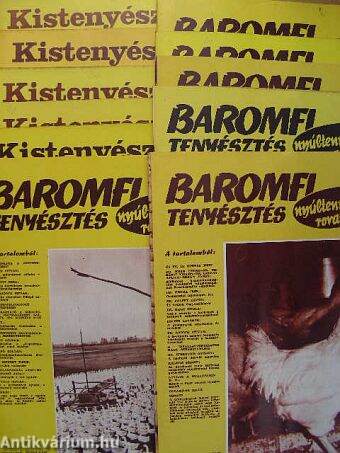 Baromfitenyésztés 1976. január-december