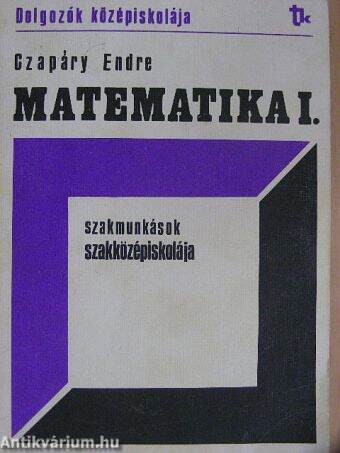 Matematika I.