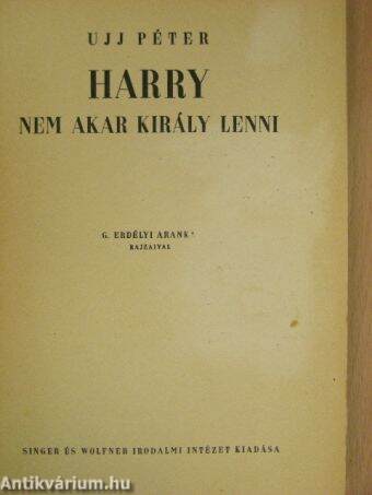 Harry nem akar király lenni