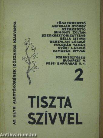 Tiszta szívvel 1965. szeptember