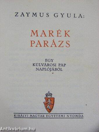 Marék parázs