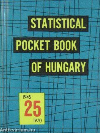 Statistical pocket book of Hungary 1970.