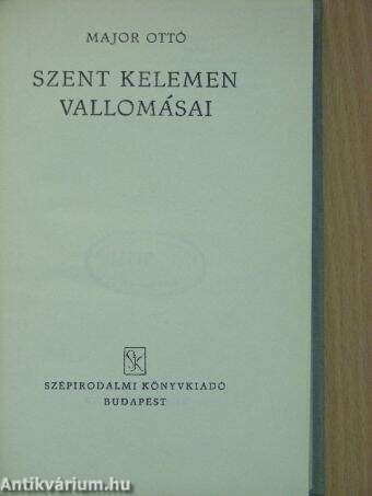 Szent Kelemen vallomásai