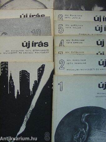 Új Írás 1974. január-december