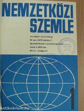 Nemzetközi Szemle 1975. január-december I-II.