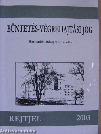 Büntetés-végrehajtási jog