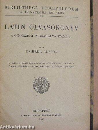 Latin olvasókönyv