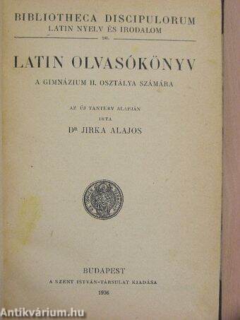 Latin olvasókönyv