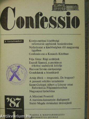 Confessio 1987/1-4.