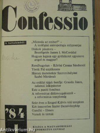 Confessio 1984/1-4.