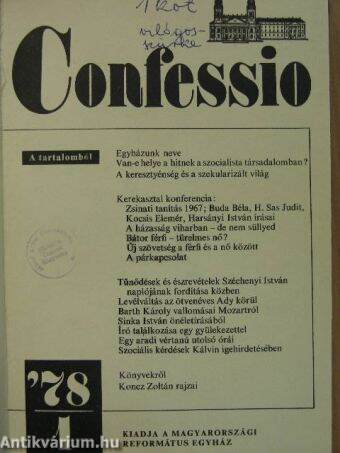 Confessio 1978/1-4.