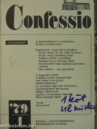 Confessio 1979/1-4.
