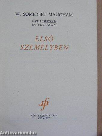 Első személyben