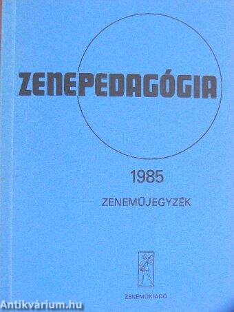 Zenepedagógia 1985.