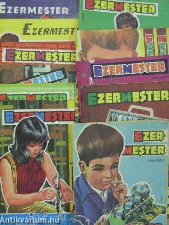 Ezermester 1968. (nem teljes évfolyam)