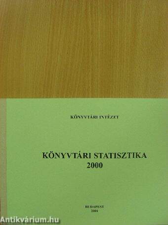 Könyvtári statisztika 2000