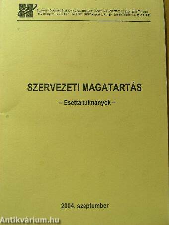 Szervezeti magatartás