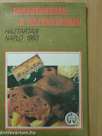 Háztartási napló 1983