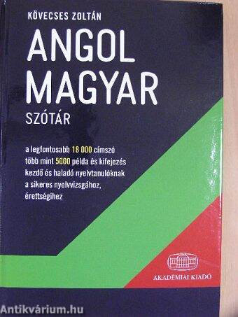 Angol-magyar szótár