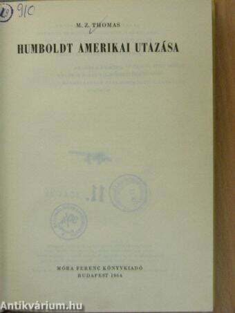 Humboldt amerikai utazása